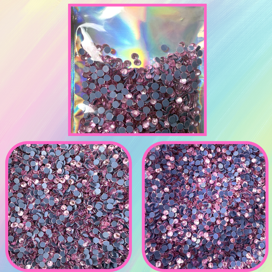 Rhinestone Taş SS10 / SS16 / SS20 – Parlak Kristal Taş (Hotfix Uyumlu)