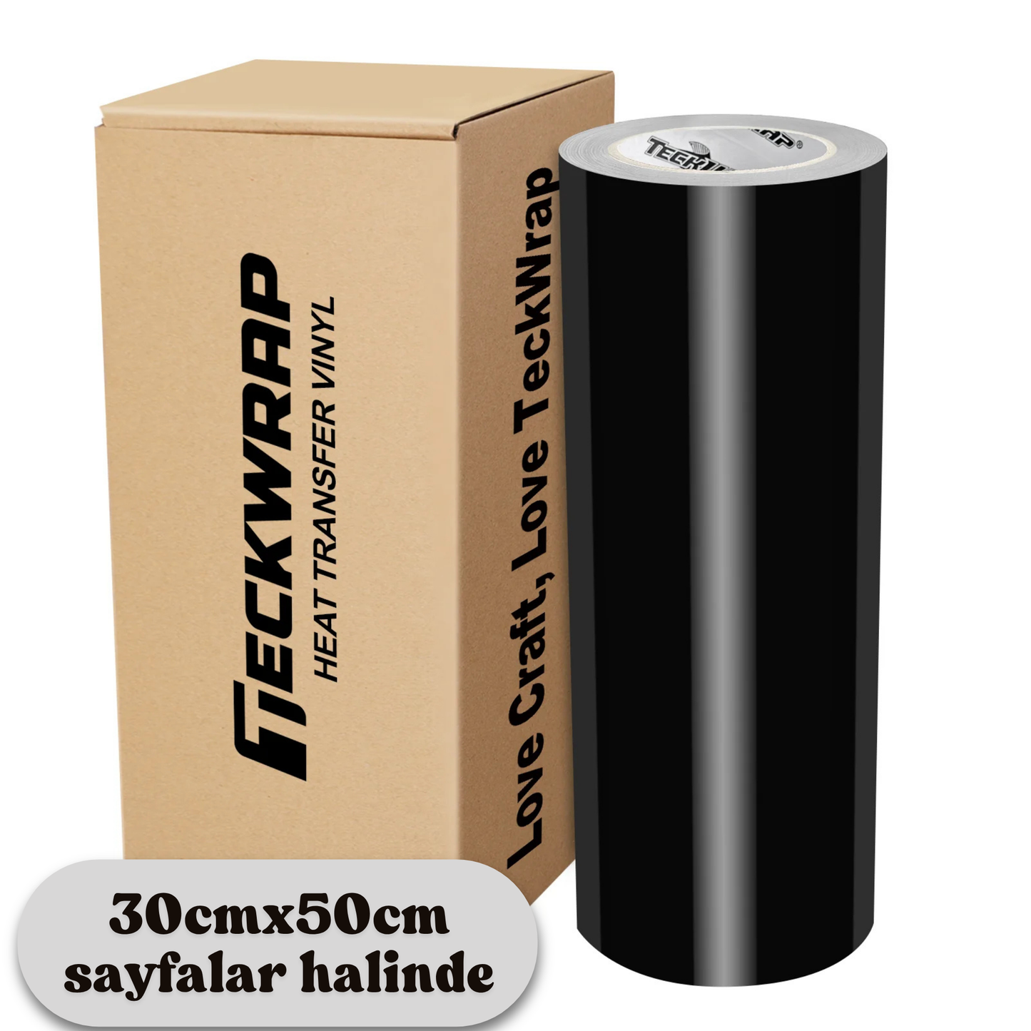 Teckwrap Craft PU HTV - Isı Transfer Vinili – 30 cm × 50 cm Sayfa