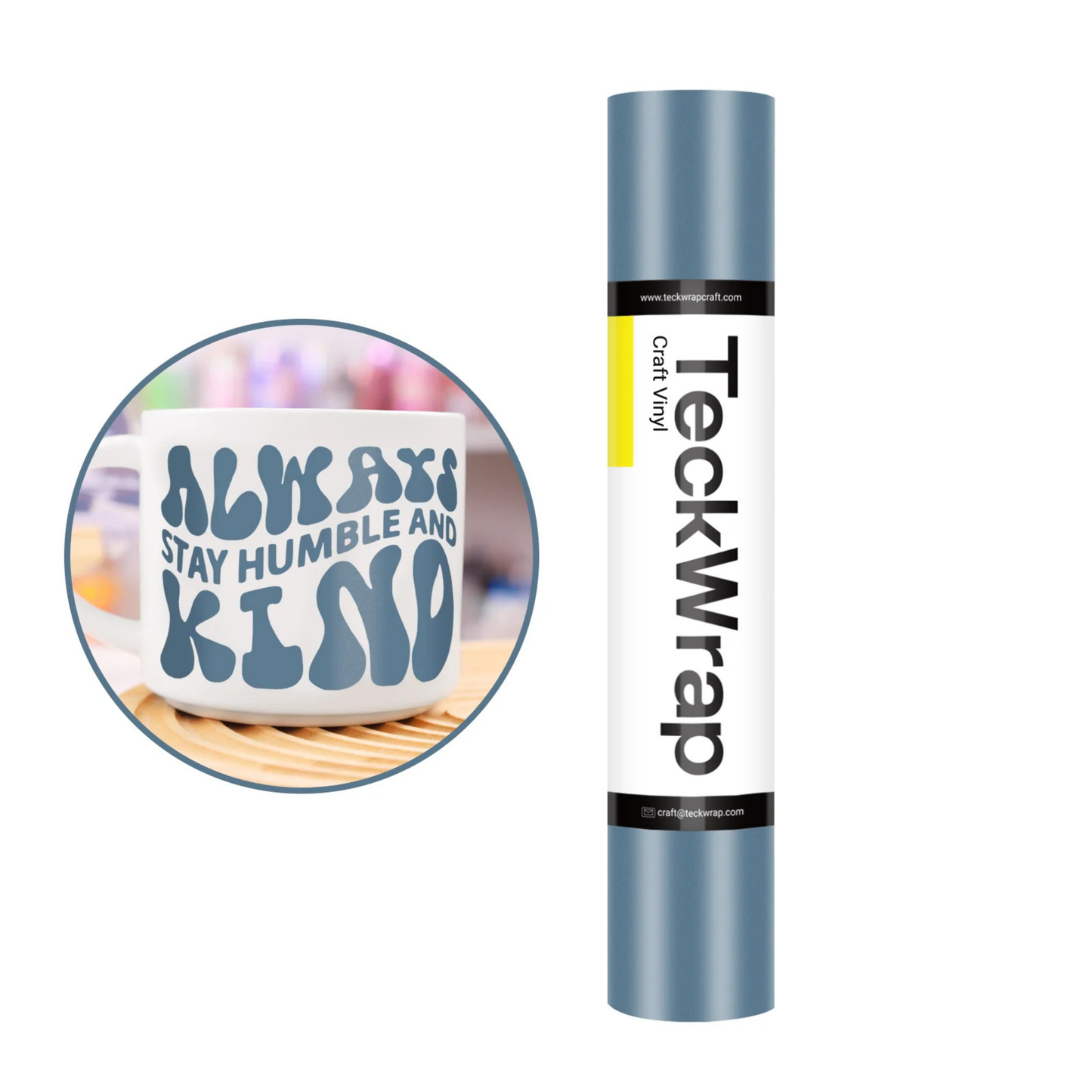 Teckwrap Craft Dusty Matte Premium Vinil – 30.4 cm × 152.4 cm