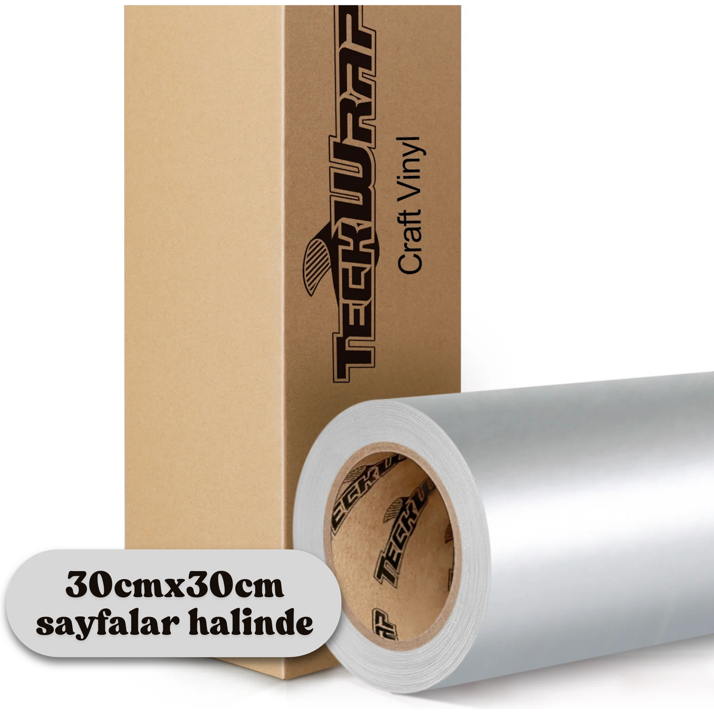 Teckwrap Craft Ekonomik Craft Vinil – 30 cm × 30 cm (Adet)