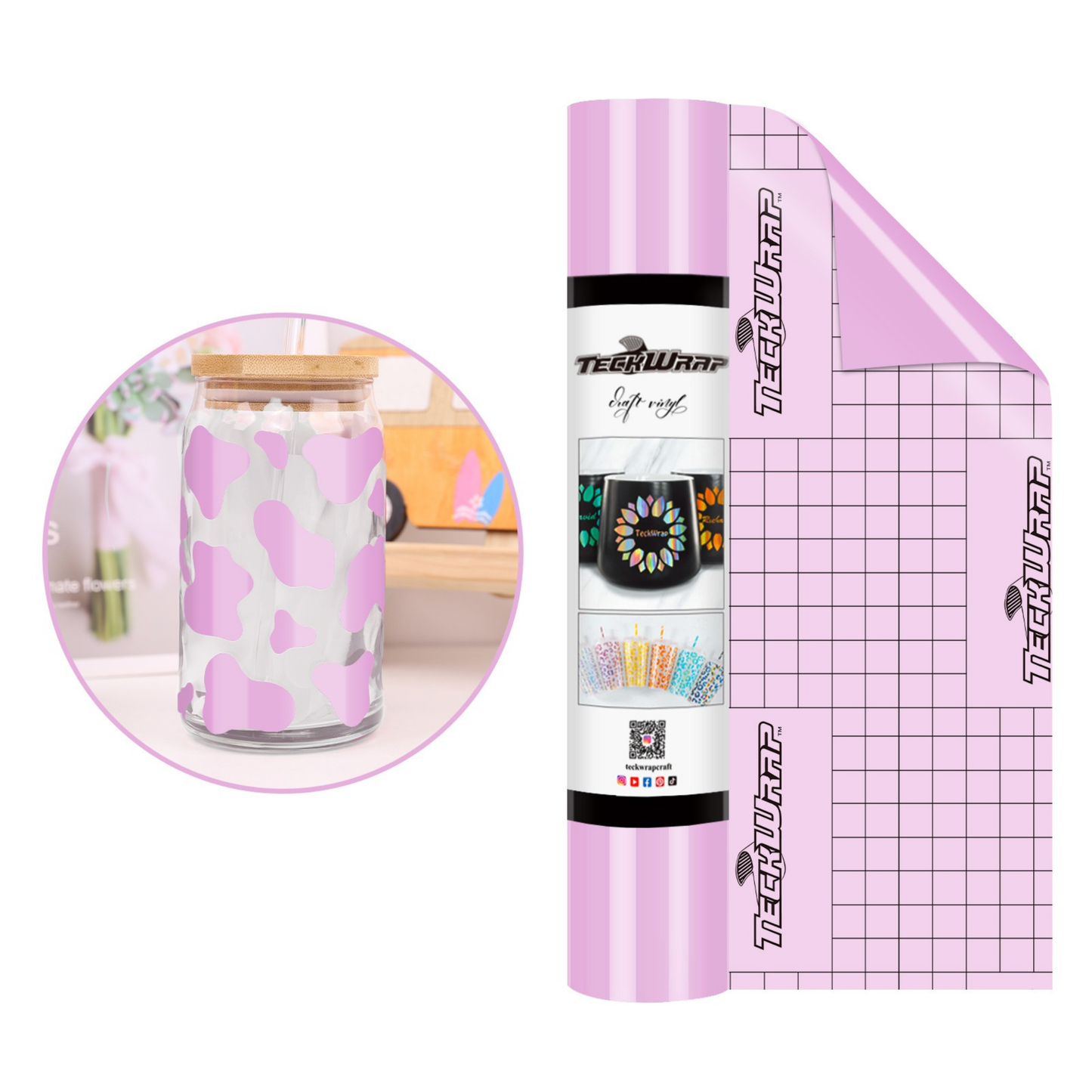 Teckwrap Craft Ekonomik Vinil – 30.4 cm × 152.4 cm
