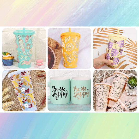 Teckwrap Craft Textured Metallic Vinil Seti – 10’lu – 30 cm × 30 cm