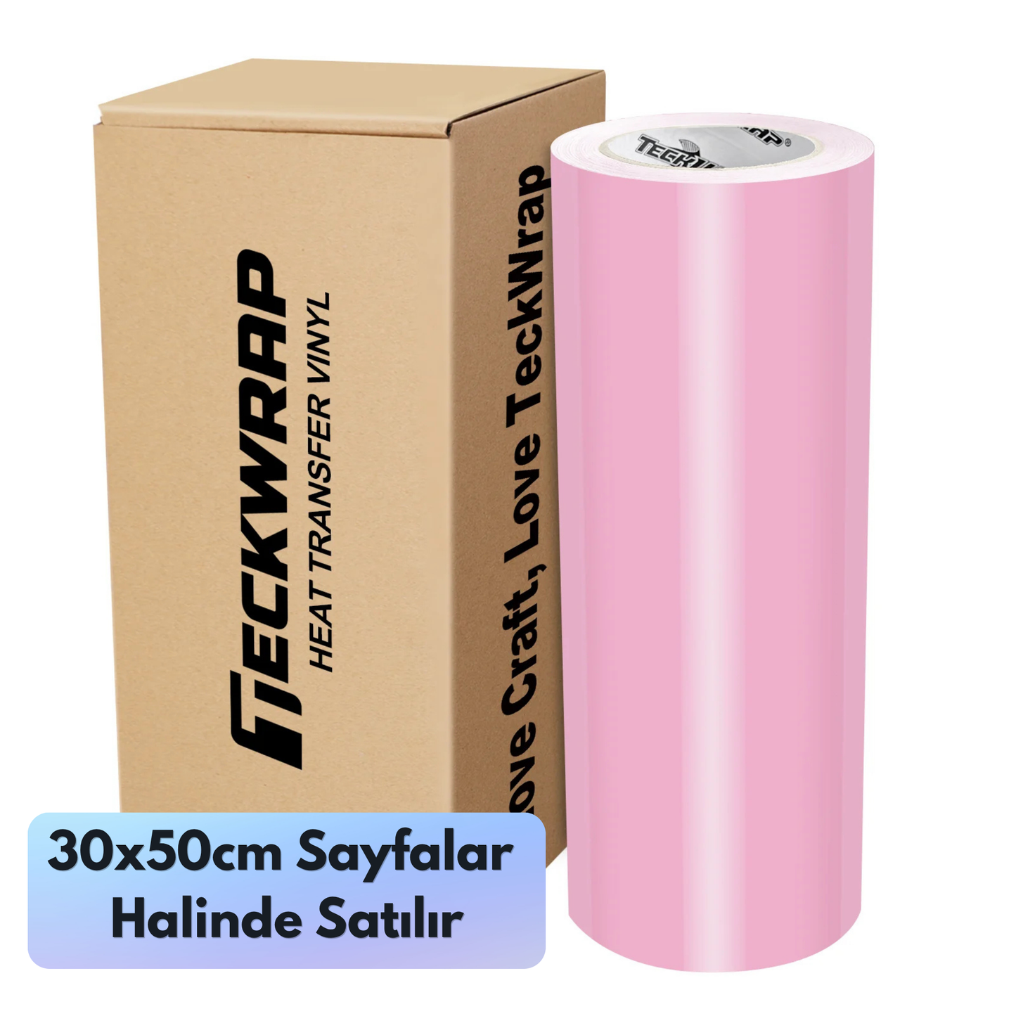 Teckwrap Craft PU HTV  - Isı Transfer Vinili – 30 cm × 50 cm Sayfa