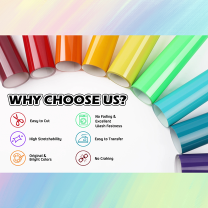 Teckwrap Craft PU HTV – 30 cm × 30 cm