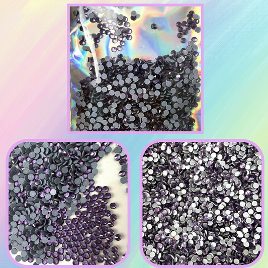Rhinestone Taş SS10 / SS16 / SS20 – Parlak Kristal Taş (Hotfix Uyumlu)
