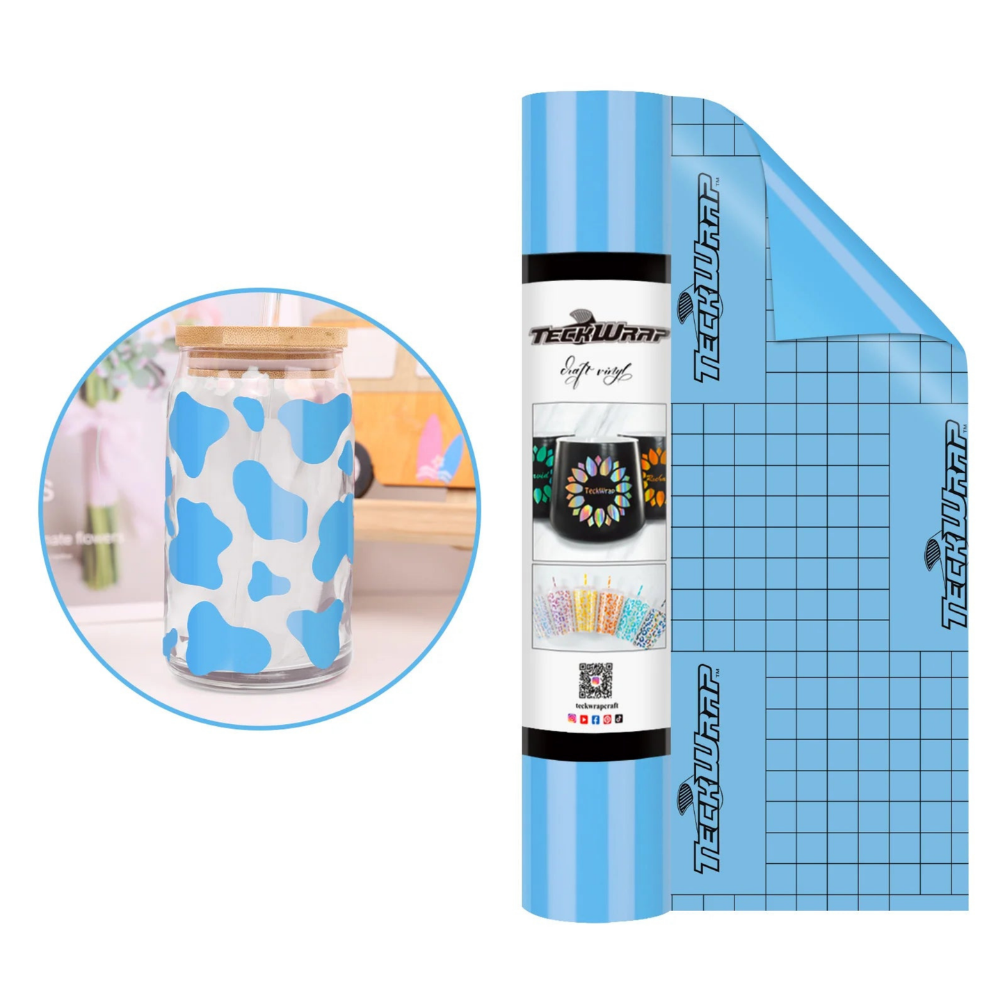 Teckwrap Craft Ekonomik Vinil – 30.4 cm × 152.4 cm