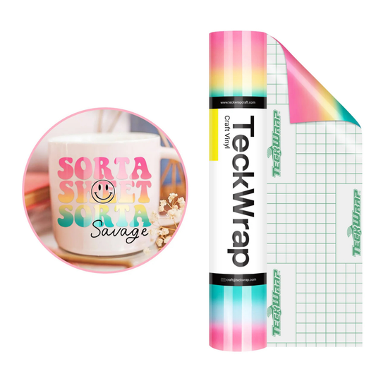 Teckwrap Craft Candy Color Premium Vinil – 30.4 cm × 152.4 cm