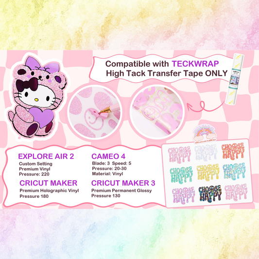 Teckwrap Craft Colorful Pearl Vinil Seti – 8’li – 30 cm × 30 cm