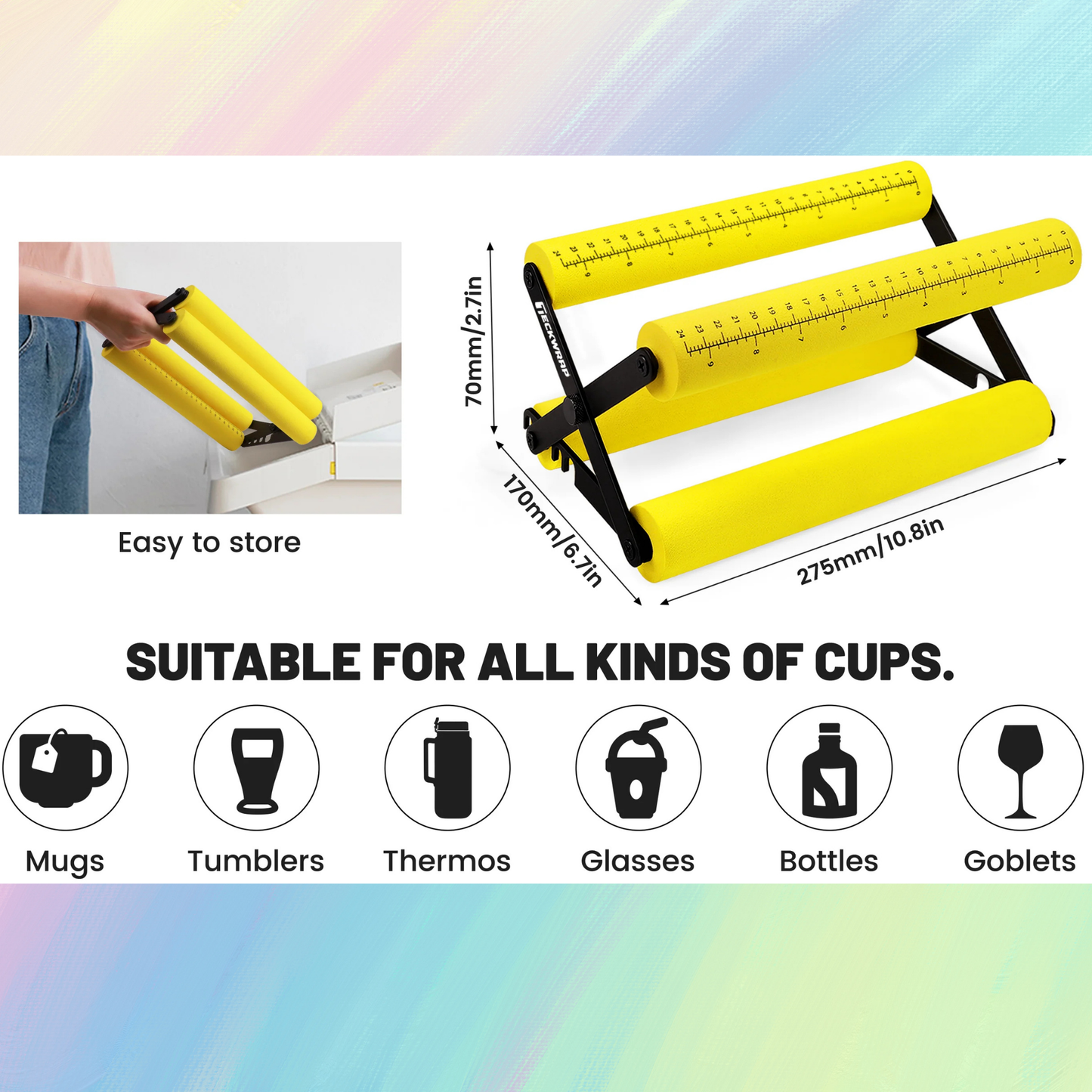 TeckWrap Craft Bardak Sabitleme Aparatı