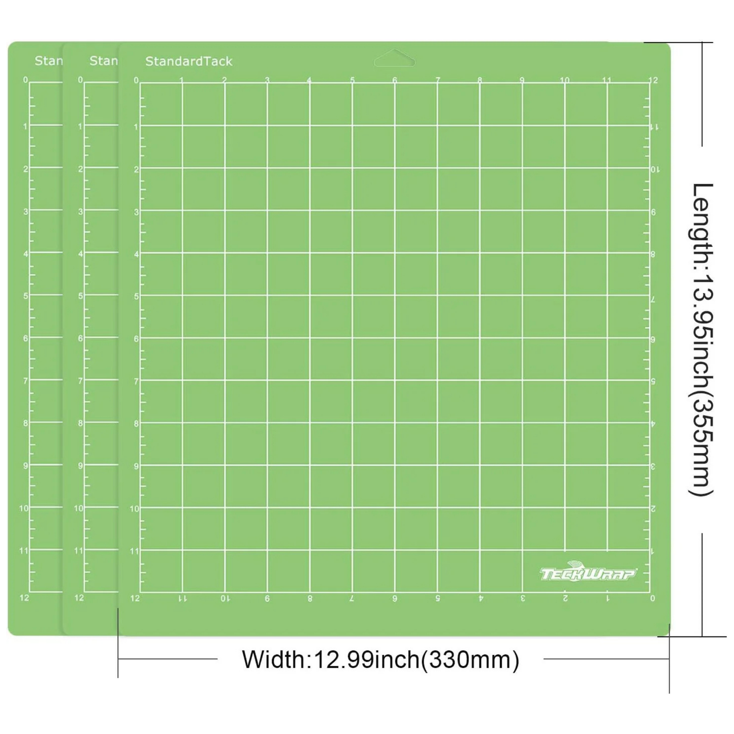 Teckwrap Craft Kesim Matı – Yeşil - Medium Tack Mat