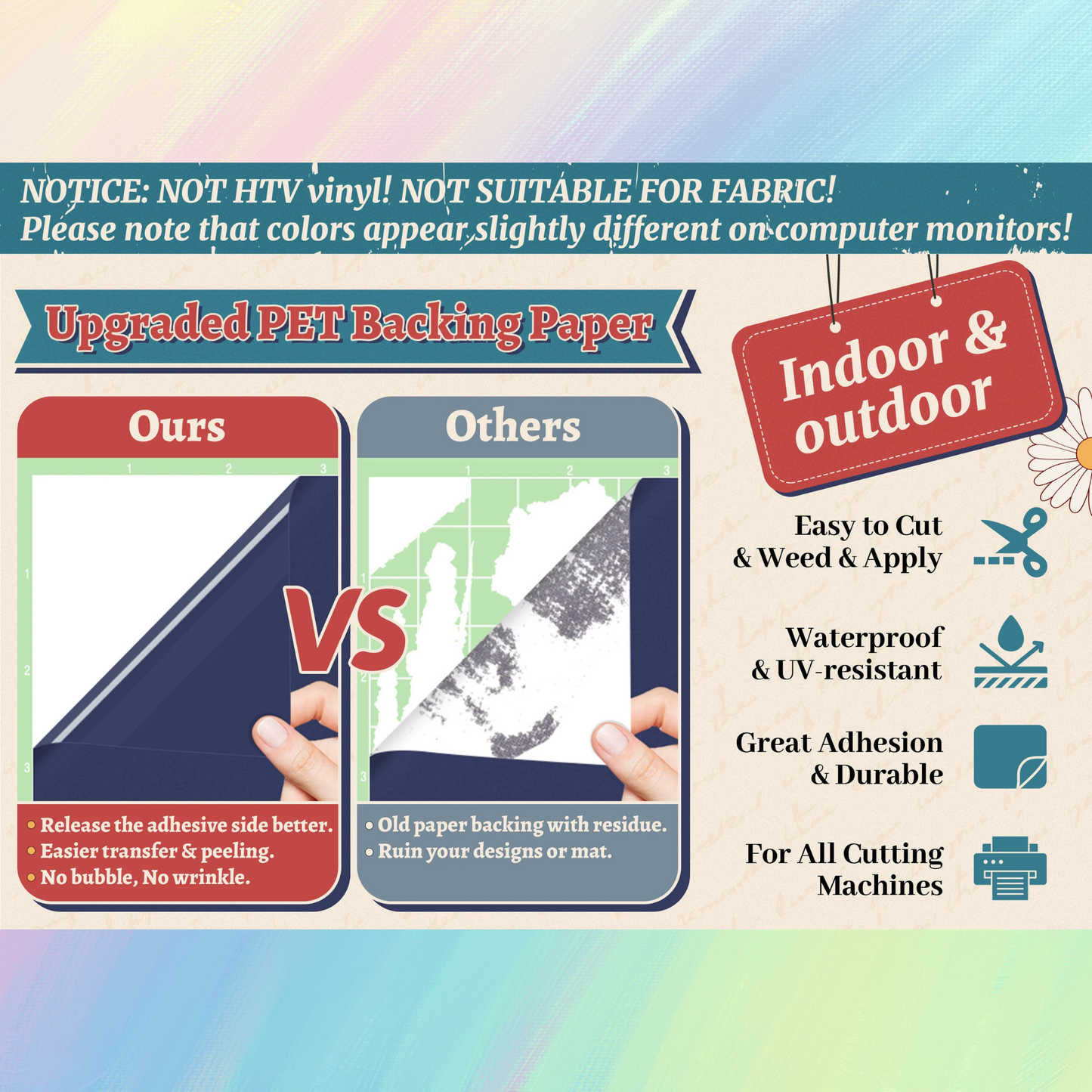 Teckwrap Craft Dusty Matte Premium Vinil – 30.4 cm × 152.4 cm