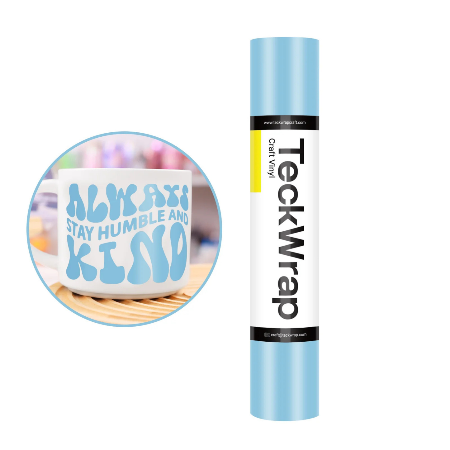 Teckwrap Craft Dusty Matte Premium Vinil – 30.4 cm × 152.4 cm