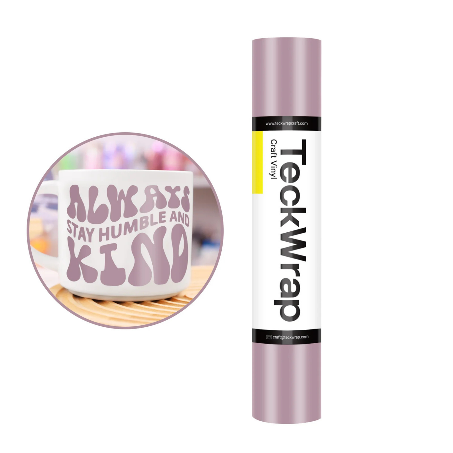 Teckwrap Craft Dusty Matte Premium Vinil – 30.4 cm × 152.4 cm