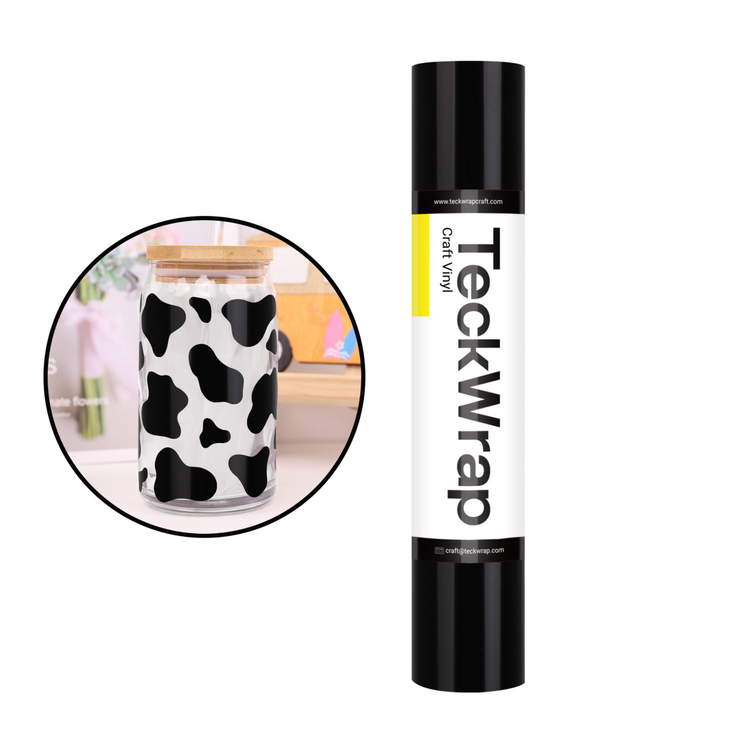 Teckwrap Craft Ekonomik Vinil – 30.4 cm × 152.4 cm