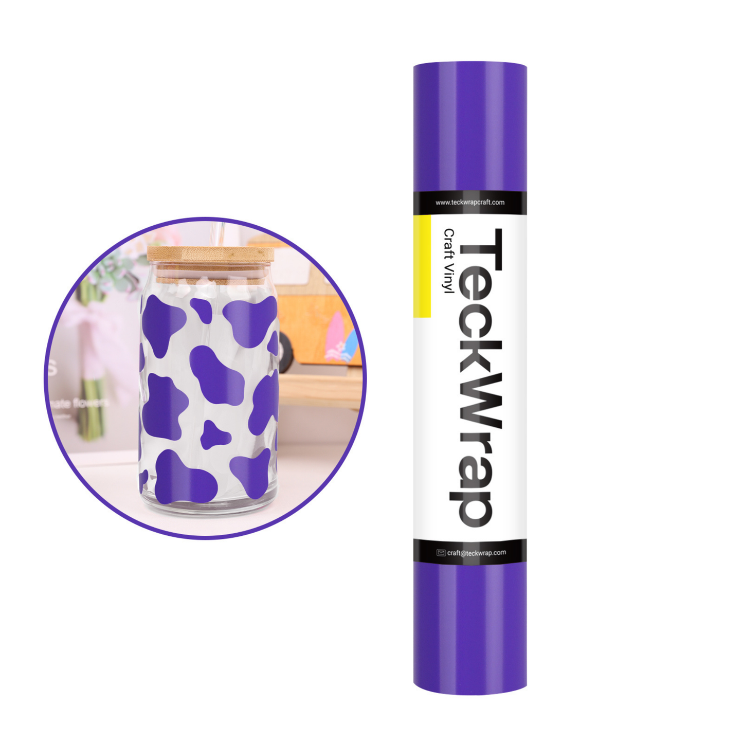 Teckwrap Craft Ekonomik Vinil – 30.4 cm × 152.4 cm