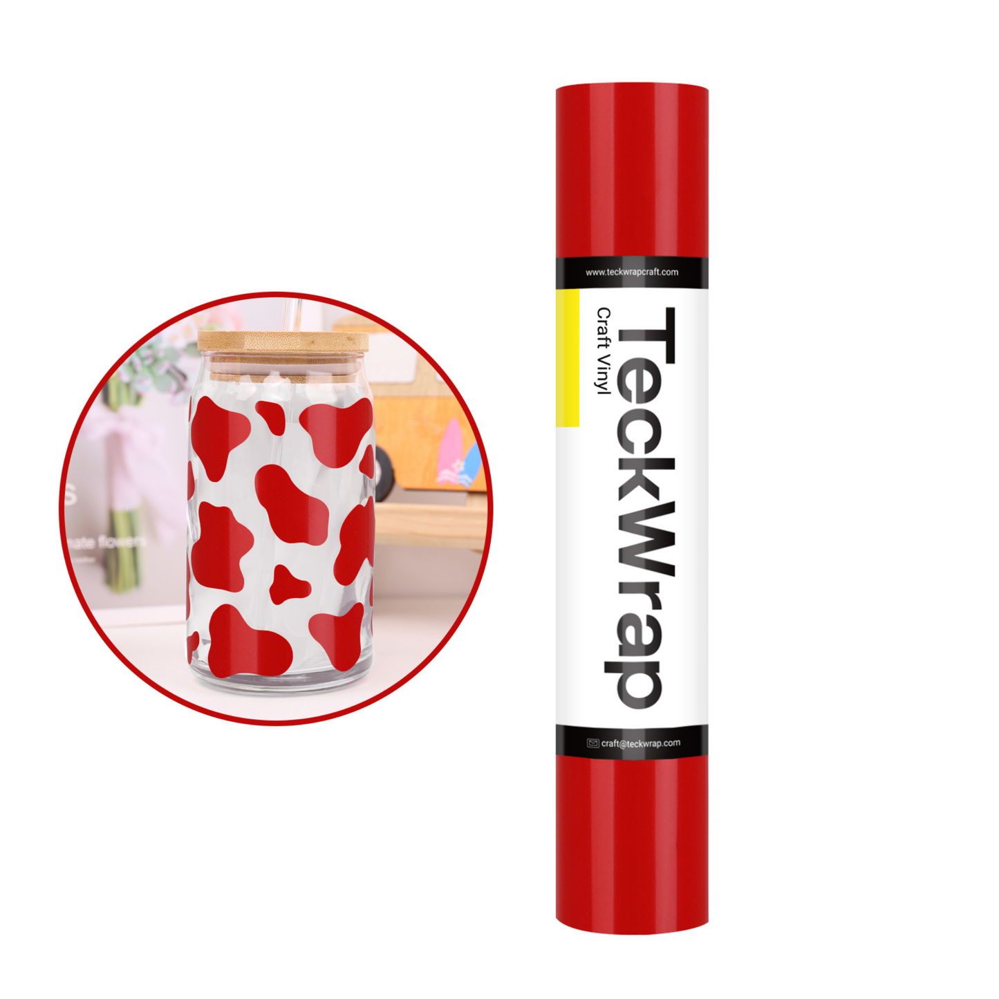 Teckwrap Craft Ekonomik Vinil – 30.4 cm × 152.4 cm