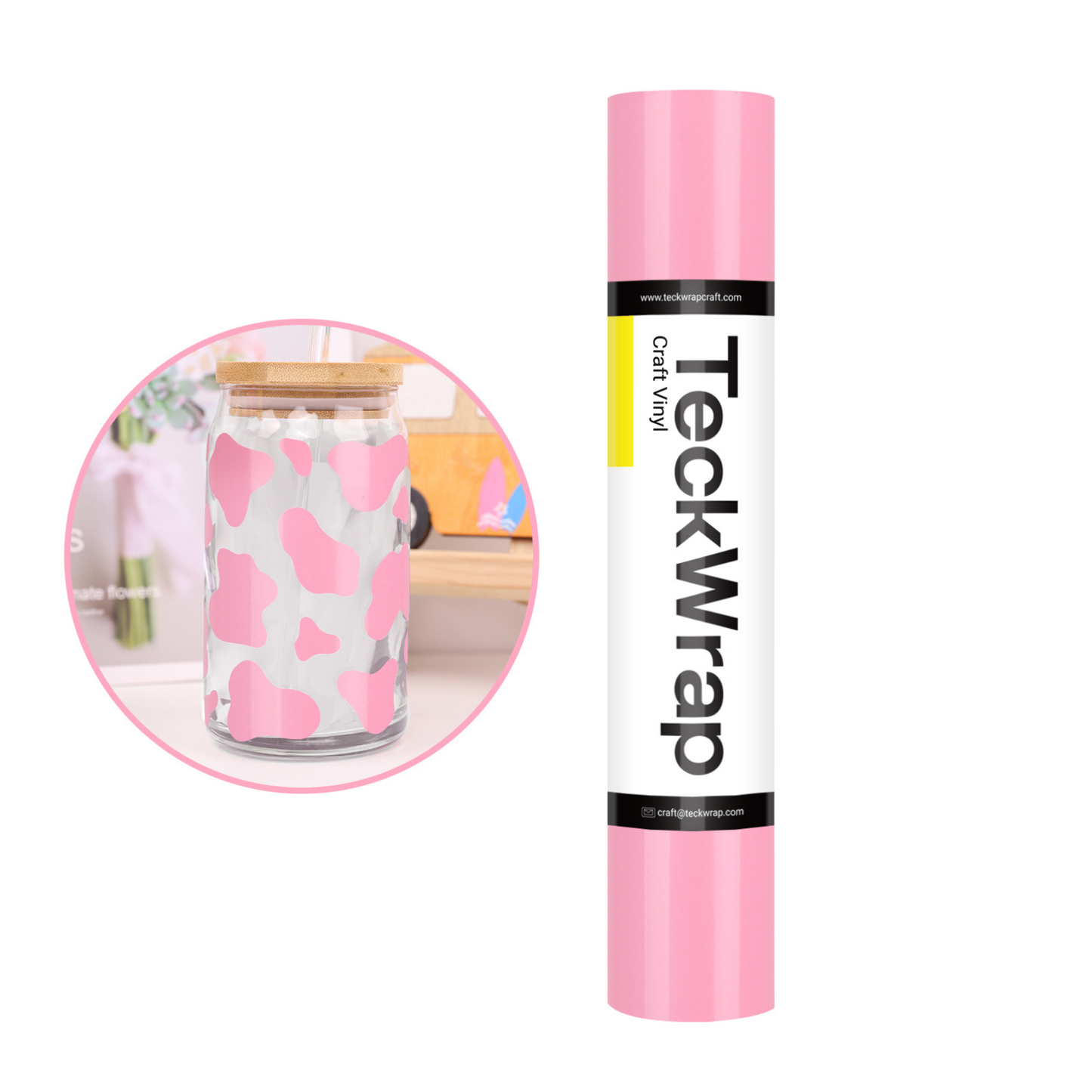 Teckwrap Craft Ekonomik Vinil – 30.4 cm × 152.4 cm