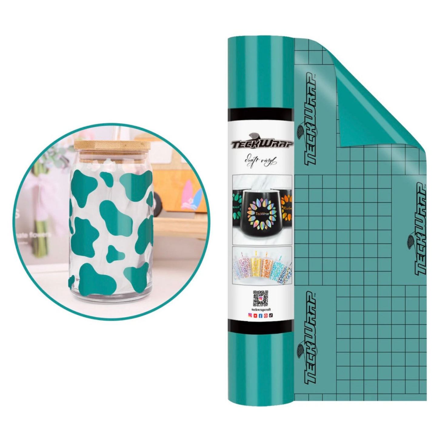 Teckwrap Craft Ekonomik Vinil – 30.4 cm × 152.4 cm