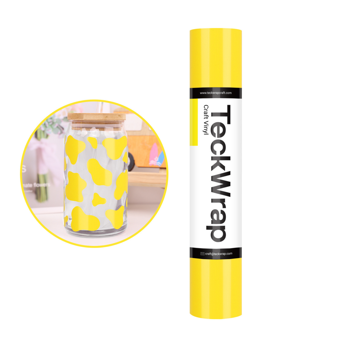Teckwrap Craft Ekonomik Vinil – 30.4 cm × 152.4 cm