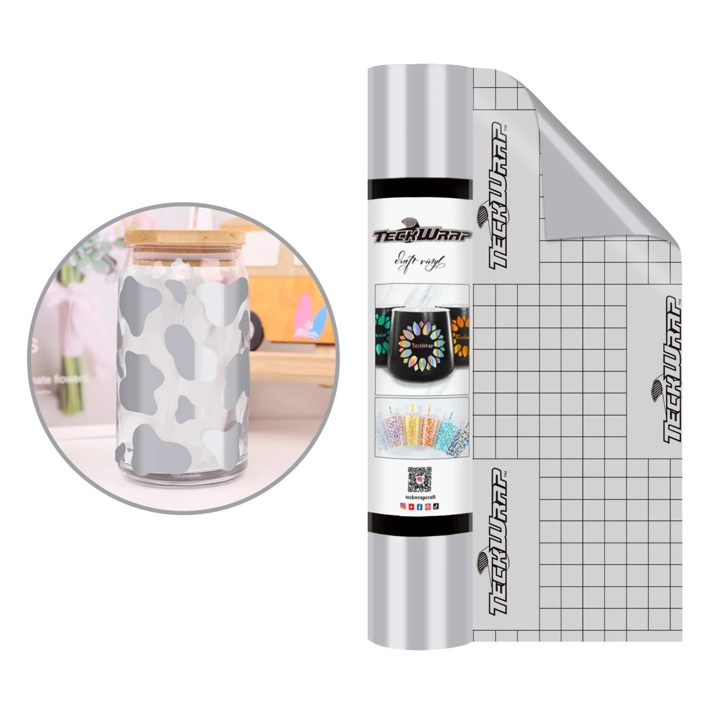 Teckwrap Craft Ekonomik Vinil – 30.4 cm × 152.4 cm