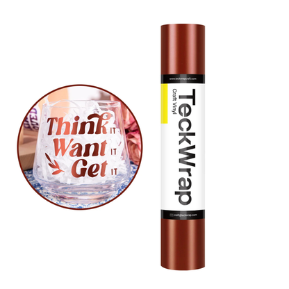 Teckwrap Craft Metallic Satin Chrome Premium Vinil – 30.4 cm × 152.4 cm