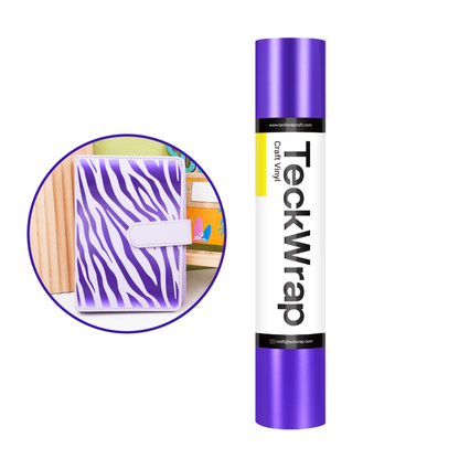 Teckwrap Craft Metallic Satin Chrome Premium Vinil – 30.4 cm × 152.4 cm