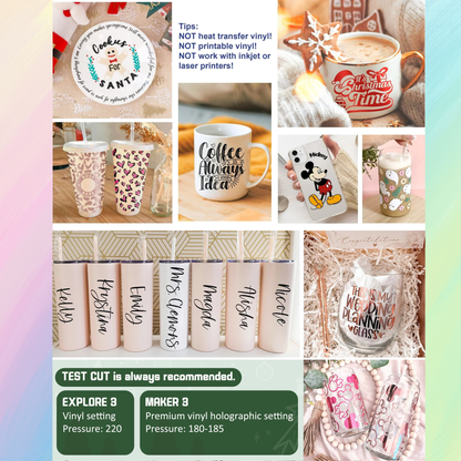 Teckwrap Craft Smart Vinil - 1 Rulo 5ft / 33 cm X 152.4cm