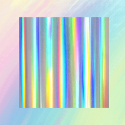 Teckwrap Craft Soft Holographic HTV – 30.48 cm × 152.4 cm
