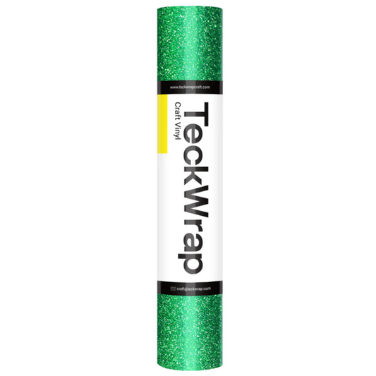 Teckwrap Craft Sparkle Premium Vinil – Yeşil – 30.4 cm × 152.4 cm