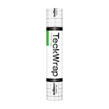 Teckwrap Craft Medium Tack Transfer Bandı - Orta Tutuculuk - Black Grid / 1 Rulo 10ft / 30.4 cm X 305 cm